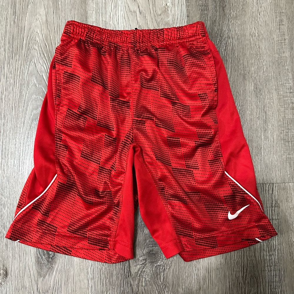 Nike Kids' Red Dri-FIT Shorts